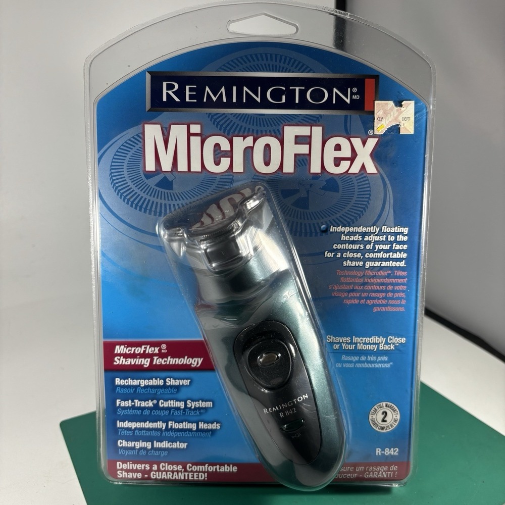 Remington Microflex R-835 Shaver Corded Fast Track Cutting System New NIP NOS